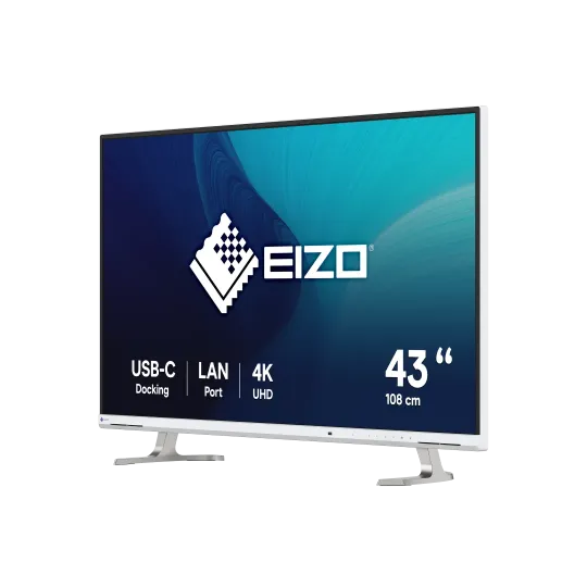 EIZO FlexScan EV4340X monitor 42.5" per progettazione CAD e 3D - BIANCO
