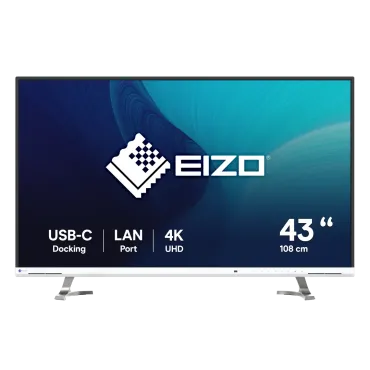 EIZO FlexScan EV4340X monitor 42.5" per progettazione CAD e 3D - BIANCO
