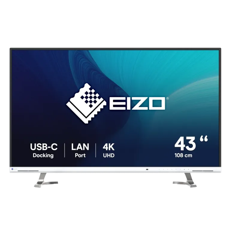 EIZO FlexScan EV4340X monitor 42.5" per progettazione CAD e 3D - BIANCO