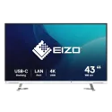 EIZO FlexScan EV4340X monitor 42.5" per progettazione CAD e 3D - BIANCO