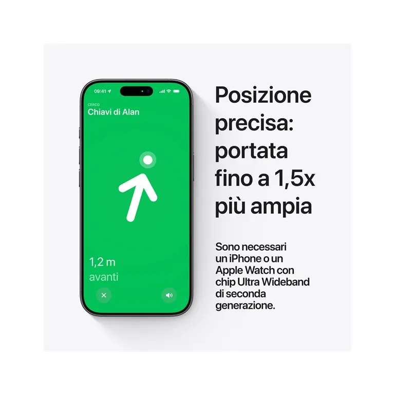 Apple AirTag (1 Pack) seconda generazione