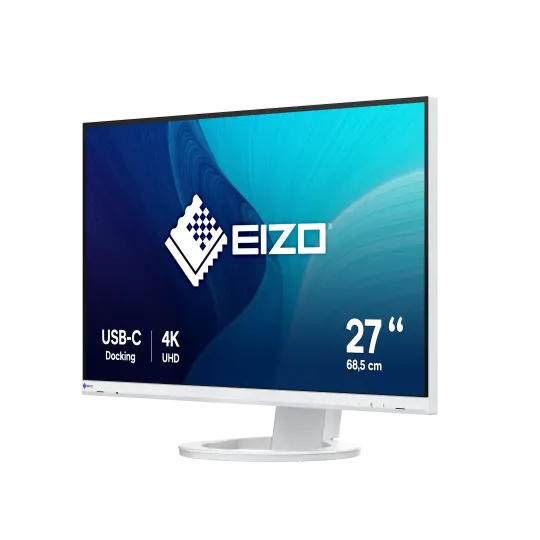 EIZO FlexScan EV2740S monitor 27" per progettazione CAD e 3D - BIANCO