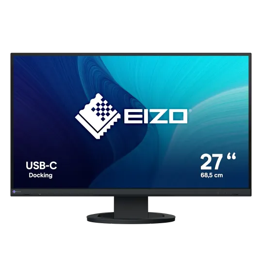 EIZO FlexScan EV2720S monitor 27" per progettazione CAD e 3D - NERO