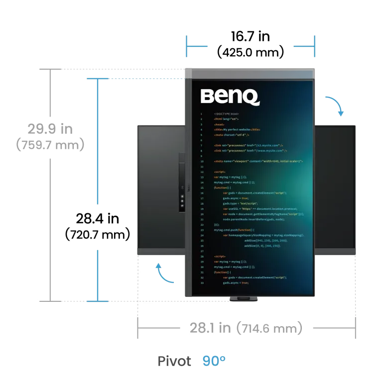 BenQ RD320UA Monitor PC 80 cm (31.5") 3840 x 2160 Pixel 4K Ultra HD