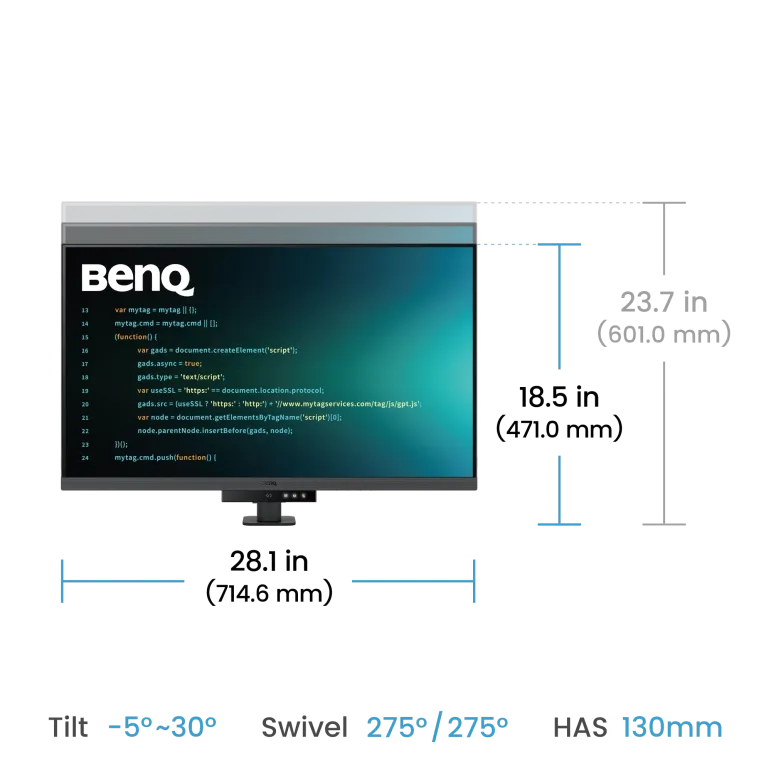 BenQ RD320UA Monitor PC 80 cm (31.5") 3840 x 2160 Pixel 4K Ultra HD