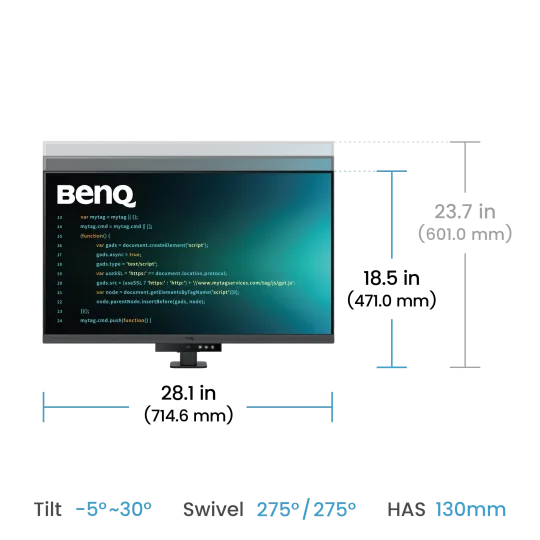 BenQ RD320UA Monitor PC 80 cm (31.5") 3840 x 2160 Pixel 4K Ultra HD