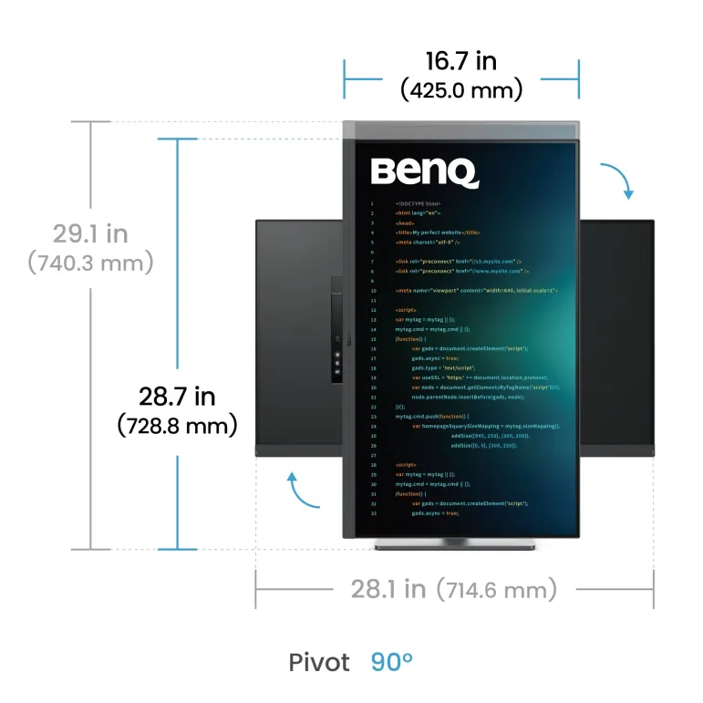 BenQ RD320U Monitor PC 80 cm (31.5") 3840 x 2160 Pixel 4K Ultra HD