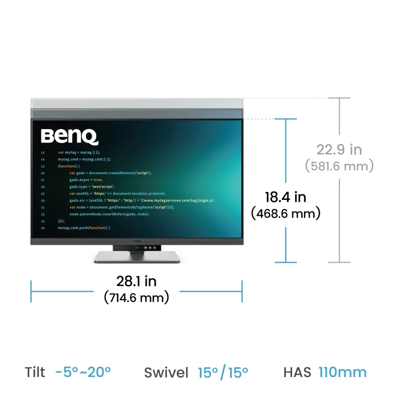 BenQ RD320U Monitor PC 80 cm (31.5") 3840 x 2160 Pixel 4K Ultra HD
