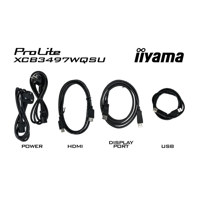 iiyama ProLite XCB3494WQSU-B1 Monitor PC 86,4 cm (34") 3440 x 1440 Pixel UltraWide Quad HD LED Nero