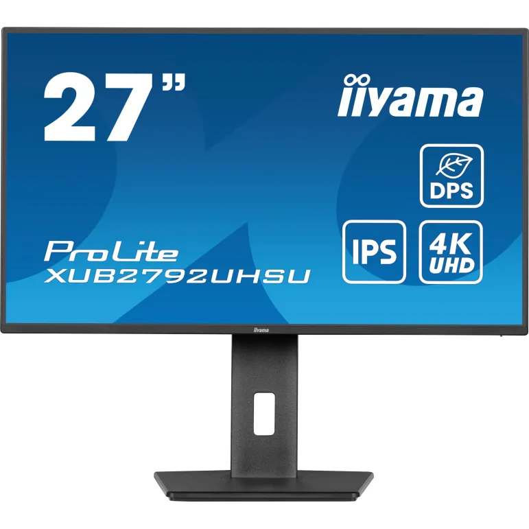 iiyama ProLite XUB2792UHSU-B6 Monitor PC 68,6 cm (27") 3840 x 2160 Pixel 4K Ultra HD LED Nero