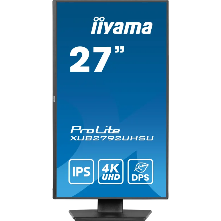 iiyama ProLite XUB2792UHSU-B6 Monitor PC 68,6 cm (27") 3840 x 2160 Pixel 4K Ultra HD LED Nero