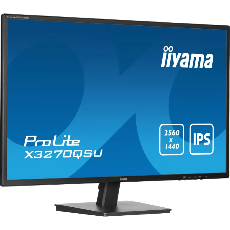 iiyama ProLite X3270QSU-B1 Monitor PC 80 cm (31.5") 2560 x 1440 Pixel Wide Quad HD LED Nero