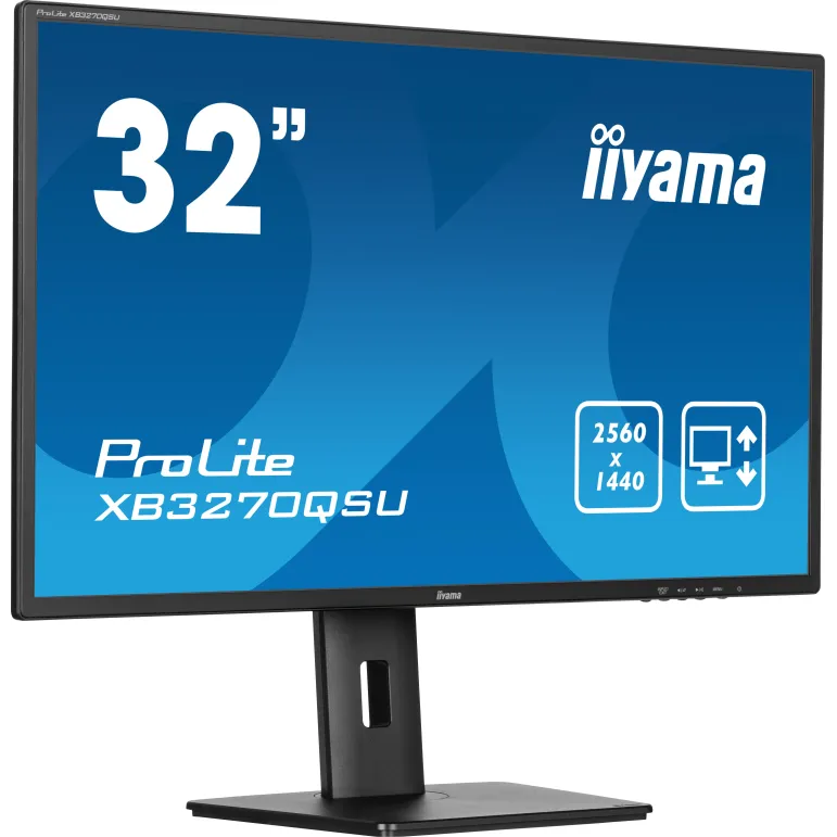 iiyama ProLite XB3270QSU-B1 Monitor PC 80 cm (31.5") 2560 x 1440 Pixel Quad HD LED Nero