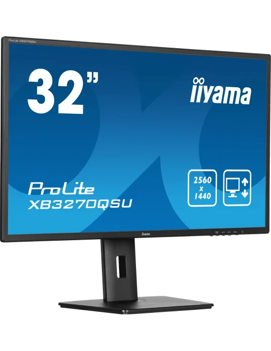 iiyama ProLite XB3270QSU-B1 Monitor PC 80 cm (31.5") 2560 x 1440 Pixel Quad HD LED Nero