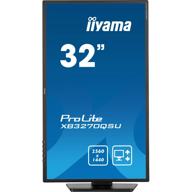 iiyama ProLite XB3270QSU-B1 Monitor PC 80 cm (31.5") 2560 x 1440 Pixel Quad HD LED Nero