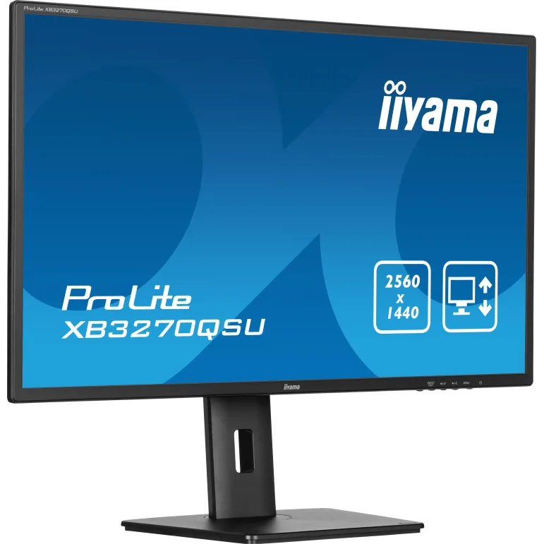 iiyama ProLite XB3270QSU-B1 Monitor PC 80 cm (31.5") 2560 x 1440 Pixel Quad HD LED Nero
