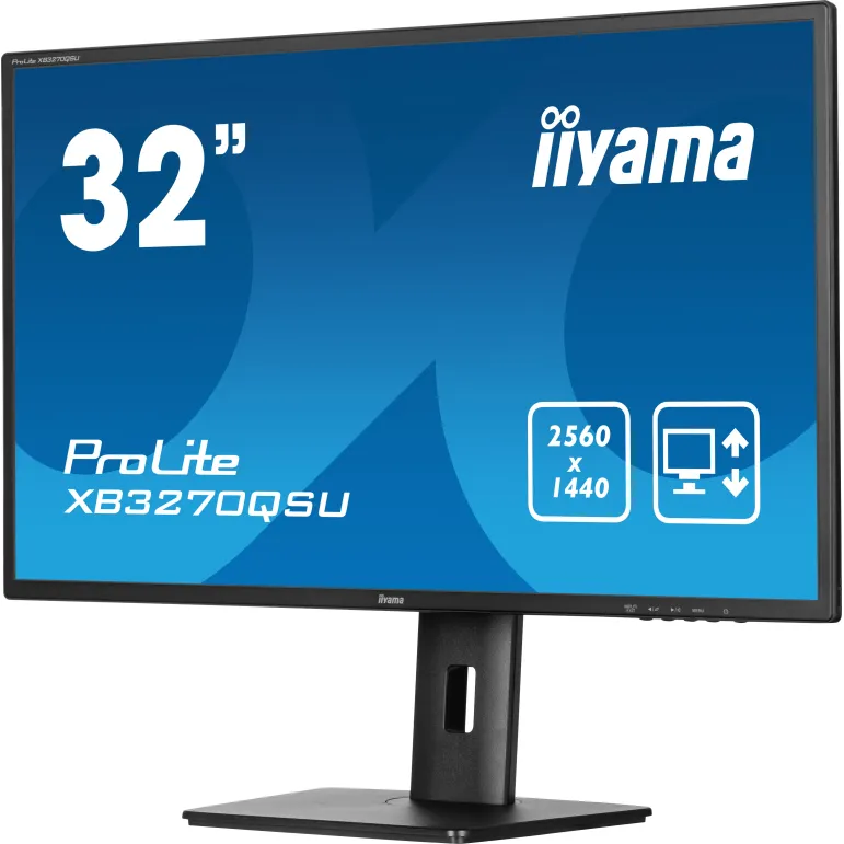 iiyama ProLite XB3270QSU-B1 Monitor PC 80 cm (31.5") 2560 x 1440 Pixel Quad HD LED Nero