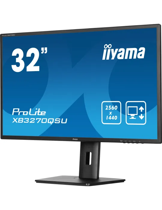 iiyama ProLite XB3270QSU-B1 Monitor PC 80 cm (31.5") 2560 x 1440 Pixel Quad HD LED Nero