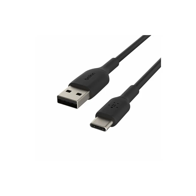 CAVO IN PVC DA USB-C A USB-A 2M - NERO