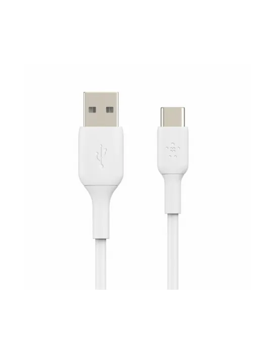 CAVO PVC DA USB-C A USB-A 1M - BIANCO