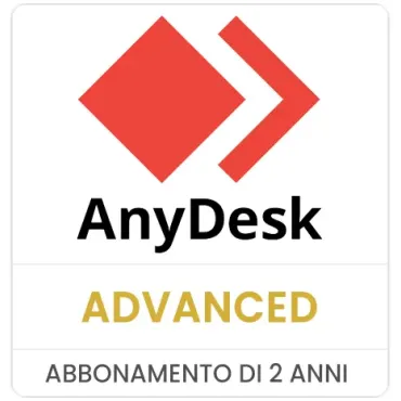 AnyDesk Advanced - la soluzione completa per assistenza tecnica e IT - abbonamento 2 anni