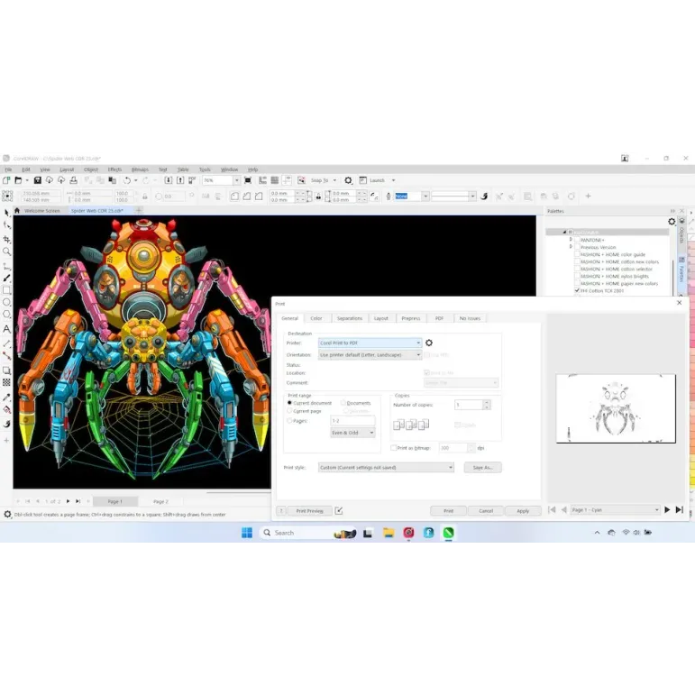 CorelDRAW Graphics Suite 2026 - Abbonamento 1 anno Education per Win e Mac