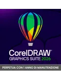 CorelDRAW Graphics Suite 2026 Business ESD perpetua per Win e Mac con 1 anno di manutenzione