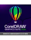 CorelDRAW Graphics Suite 2026 - Rinnovo abbonamento 1 anno per Win e Mac