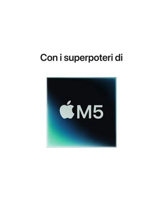 Apple Macbook Pro 14" M5 10-Core CPU and 10-Core GPU, 32GB, 1TB SSD - Argento