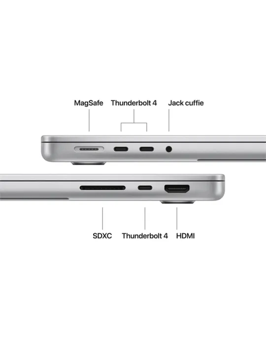 Apple Macbook Pro 14" M5 10-Core CPU and 10-Core GPU, 32GB, 1TB SSD - Argento