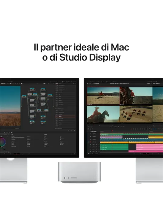 Apple Studio Display XDR 27" - Vetro nano-texture - Adattatore di montaggio VESA (Supporto non incluso)