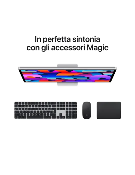 Apple Studio Display 27" - Vetro nano-texture - Supporto regolabile in inclinazione e altezza