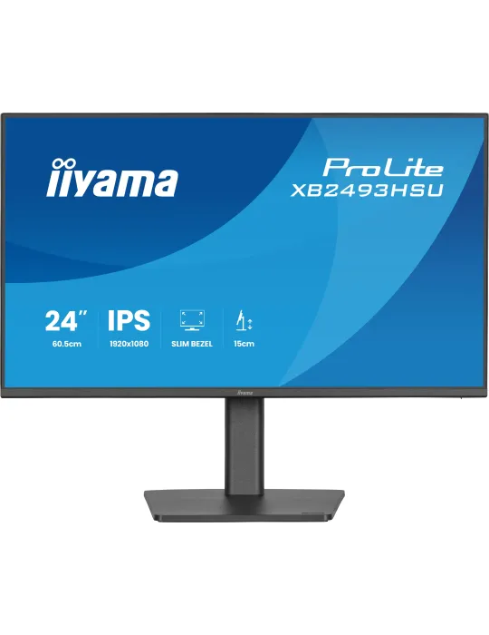 iiyama ProLite XB2493HSU-B1 Monitor PC 60,5 cm (23.8") 1920 x 1080 Pixel Full HD LED Nero