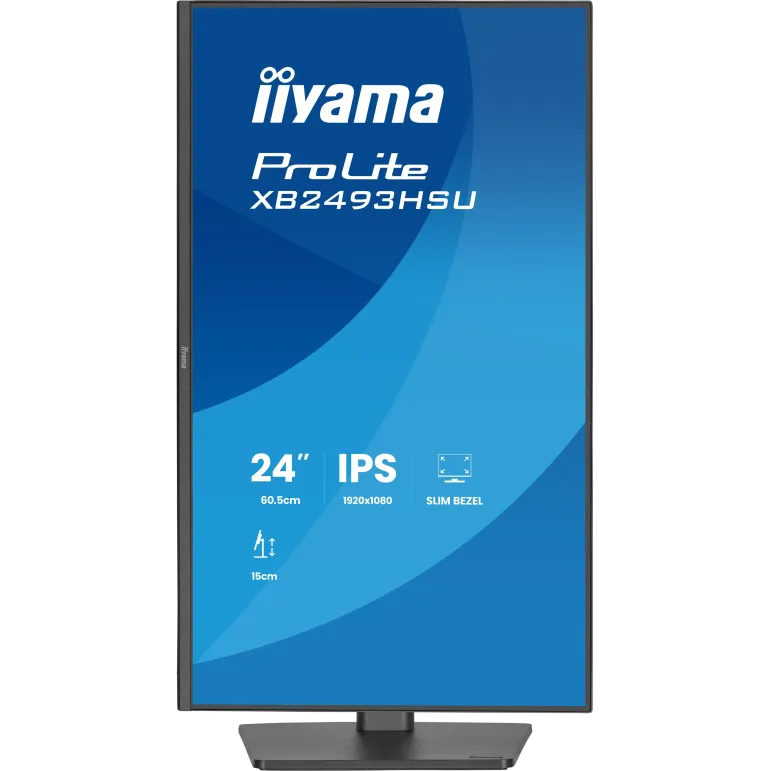 iiyama ProLite XB2493HSU-B1 Monitor PC 60,5 cm (23.8") 1920 x 1080 Pixel Full HD LED Nero