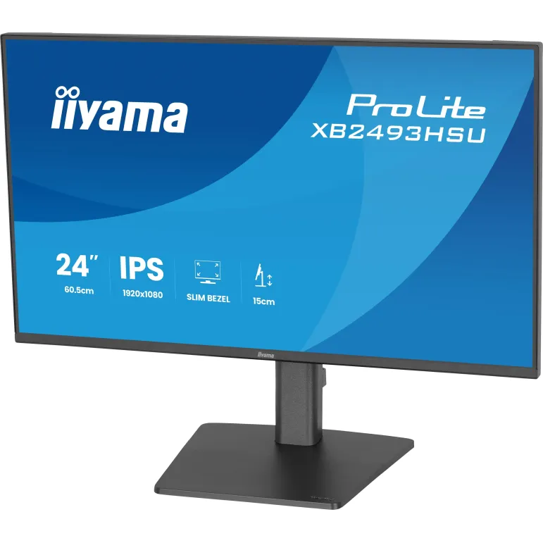 iiyama ProLite XB2493HSU-B1 Monitor PC 60,5 cm (23.8") 1920 x 1080 Pixel Full HD LED Nero