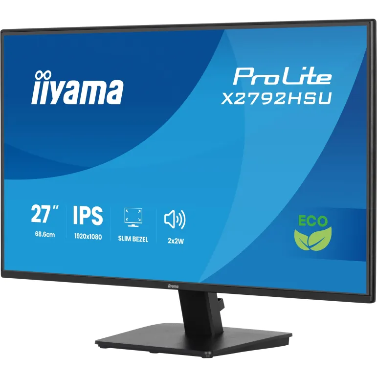 iiyama ProLite X2792HSU-B1 Monitor PC 68,6 cm (27") 1920 x 1080 Pixel Full HD LED Nero