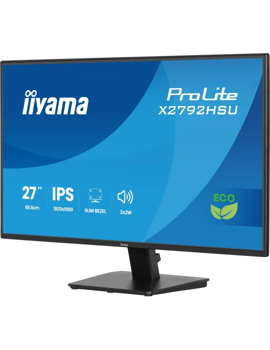 iiyama ProLite X2792HSU-B1 Monitor PC 68,6 cm (27") 1920 x 1080 Pixel Full HD LED Nero