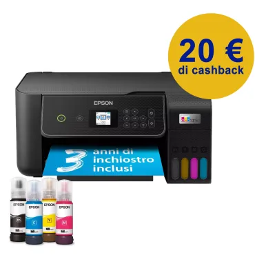 Epson EcoTank ET-2870 stampante multifunzione A4 Wi-Fi con serbatoi di inchiostro