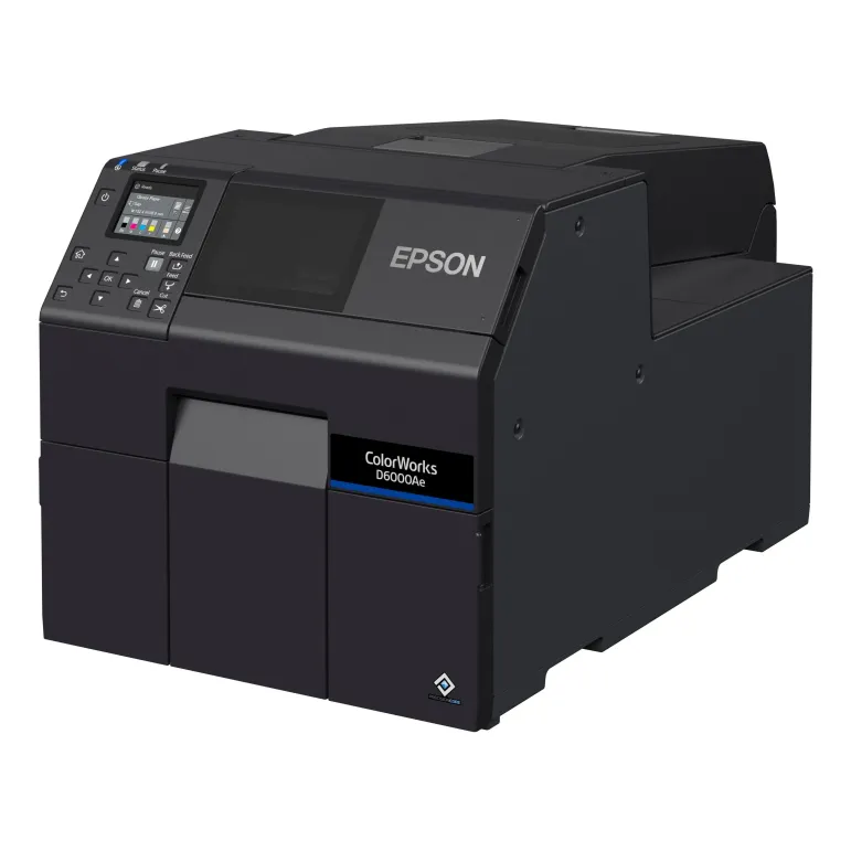 Epson ColorWorks D6000Ae stampante per etichette (CD) Trasferimento termico A colori 1200 x 1200 DPI 119 mm s Cablato