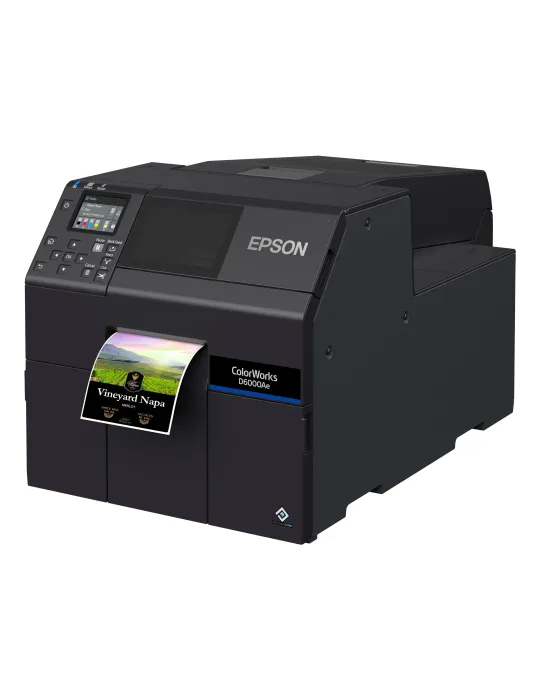 Epson ColorWorks D6000Ae stampante per etichette (CD) Trasferimento termico A colori 1200 x 1200 DPI 119 mm s Cablato