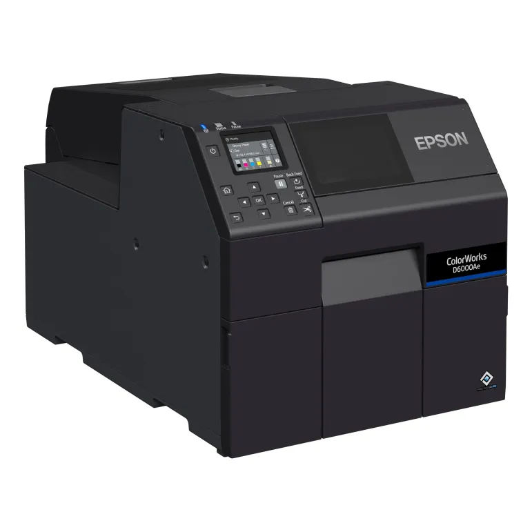 Epson ColorWorks D6000Ae stampante per etichette (CD) Trasferimento termico A colori 1200 x 1200 DPI 119 mm s Cablato