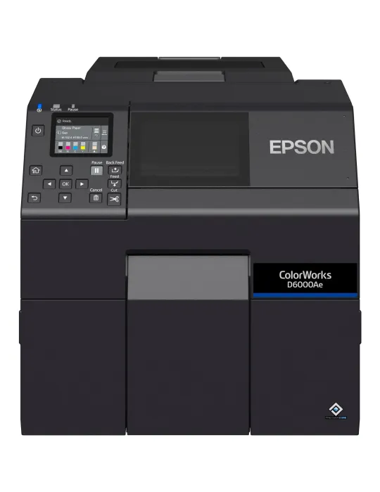Epson ColorWorks D6000Ae stampante per etichette (CD) Trasferimento termico A colori 1200 x 1200 DPI 119 mm s Cablato