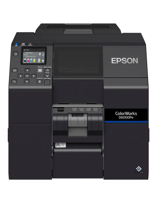 Epson ColorWorks D6000Pe stampante per etichette (CD) Trasferimento termico A colori 1200 x 1200 DPI 119 mm s Cablato