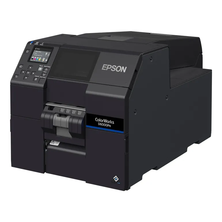 Epson ColorWorks D6000Pe stampante per etichette (CD) Trasferimento termico A colori 1200 x 1200 DPI 119 mm s Cablato