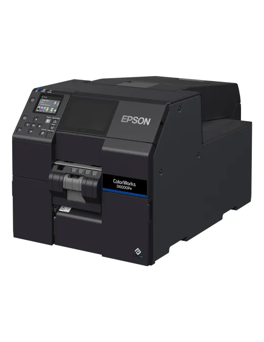 Epson ColorWorks D6000Pe stampante per etichette (CD) Trasferimento termico A colori 1200 x 1200 DPI 119 mm s Cablato