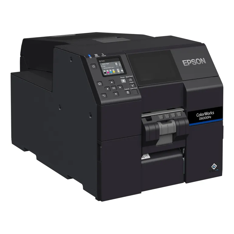 Epson ColorWorks D6000Pe stampante per etichette (CD) Trasferimento termico A colori 1200 x 1200 DPI 119 mm s Cablato