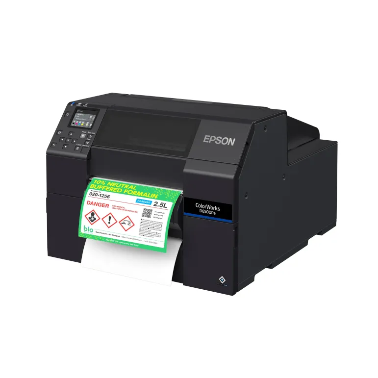 Epson ColorWorks D6500Pe stampante per etichette (CD) Trasferimento termico A colori 1200 x 1200 DPI 85 mm s Cablato