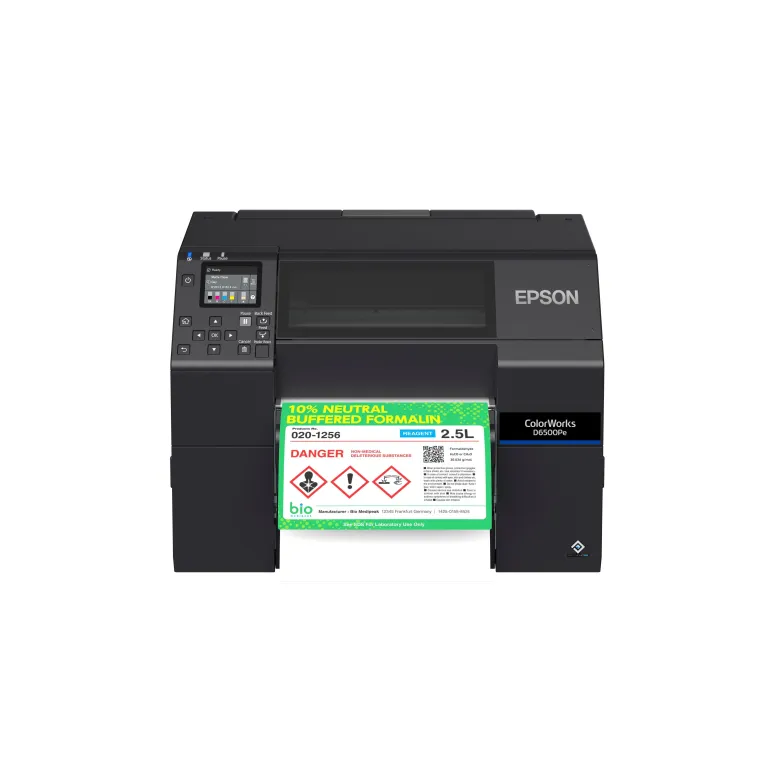 Epson ColorWorks D6500Pe stampante per etichette (CD) Trasferimento termico A colori 1200 x 1200 DPI 85 mm s Cablato