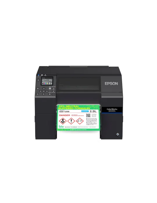 Epson ColorWorks D6500Pe stampante per etichette (CD) Trasferimento termico A colori 1200 x 1200 DPI 85 mm s Cablato