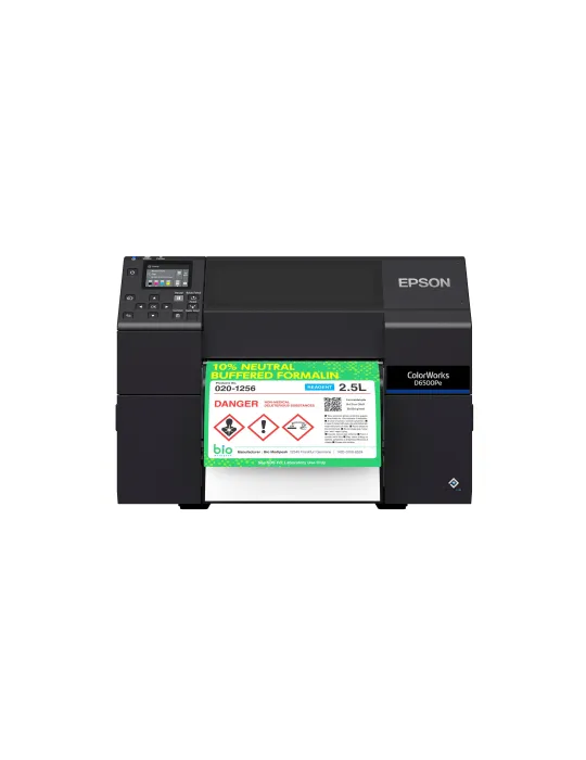 Epson ColorWorks D6500Pe stampante per etichette (CD) Trasferimento termico A colori 1200 x 1200 DPI 85 mm s Cablato